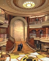 Croisire de Rve tout-inclus Cunard Croisire 2024 espace public lobby